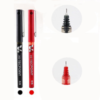 Stylo de marquage pour microblading rouge et noir, 0,5 mm, stylo chirurgical pour tatouage, marqueur pour sourcils, lèvres, maquillage permanent et microblading