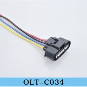 Conector Automotriz Olt C037 de 2 Posiciones, Enchufe de Plástico Negro de Uso General - Product Image 4