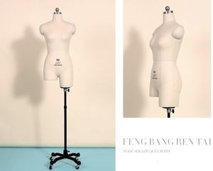 Vestido de novia femenino a la moda, fabricación de patrones a medida y maniquí de recorte estéreo con pierna alta y baja y línea corporal - Product Image 4