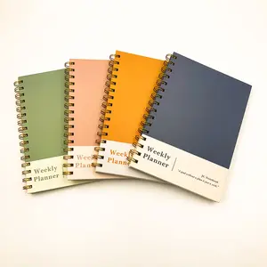 Notebooklar A5 boyutu Spiral defter okula geri öğrenciler için renkli sekme bölücü ile gevşek yaprak planlayıcısı dergisi özel