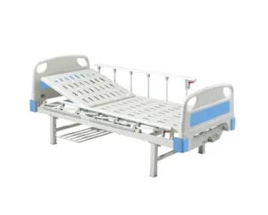 HH/Proveedor de China, cama de enfermería económica para pacientes de hospital para el cuidado del hogar, cama manual con manivela única, 1, 2