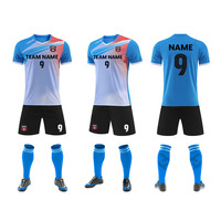 Camiseta De Futbol 24/25 sur mesure maillot de football Original respirant blanc et bleu ensembles d'uniformes de football