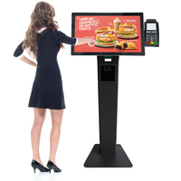 Kiosco de Pago de Autoservicio con Pantalla Táctil Inteligente de 21.5 Pulgadas y Reconocimiento Facial para Registro, Inicio de Sesión y Verificación de Precios