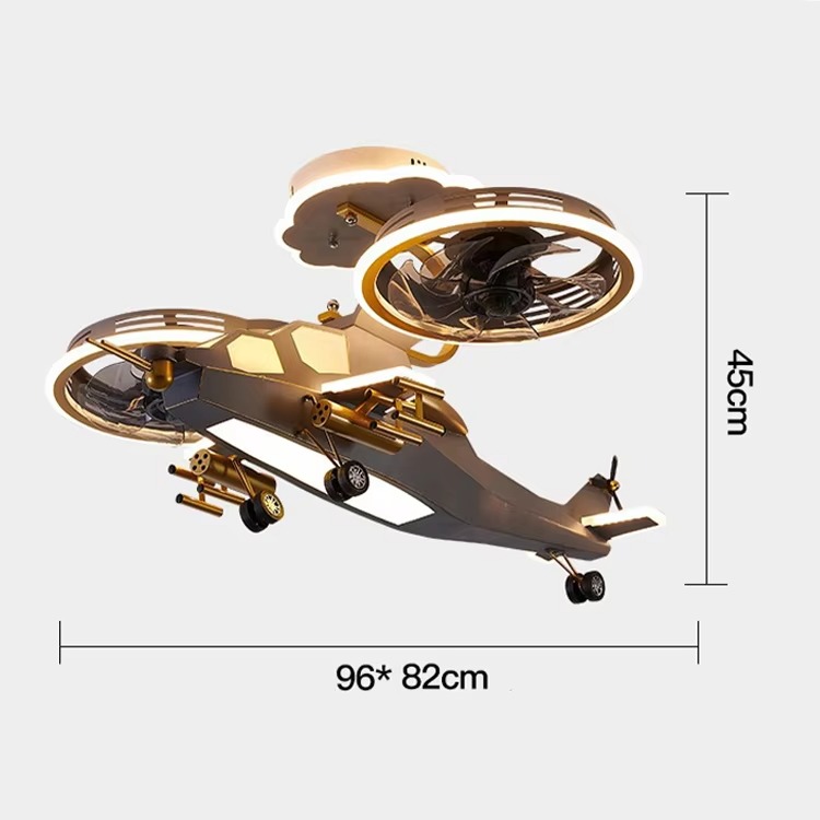 Lumière de ventilateur d'avion