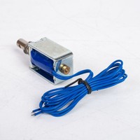 Solénoïde de verrouillage magnétique électronique personnalisé 220V 50N, course de 5 mm, boîtier en ferroalliage, bobine en cuivre pur pour ascenseurs et distributeurs automatiques