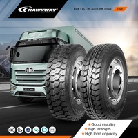Pneu Tubless d'usine du fabricant Pneu de camion HAWKWAY 295/80R22.5 315/80R22.5 285/75R24.5 295/75R22.5 à vendre