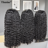 Perruque de cheveux vierges bruts vietnamiens, qualité salon, cuticules alignées, sans colle, 100% cheveux humains, perruque bouclée birmane en dentelle HD