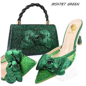 Nigeria Party Italian Shoes and Bag Set Zapatos de mujer a juego Bolso de mujer - Product Image 4