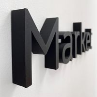Lettres en acier inoxydable 3D personnalisées, solides, pour l'extérieur, étanches IP65, durables, signalétique publicitaire pour les magasins, les centres commerciaux, la décoration d'entreprise