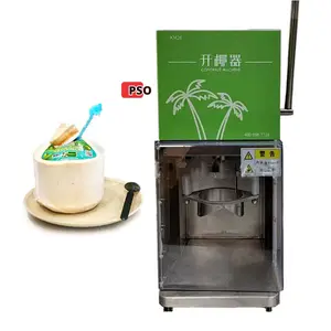 Young Fresh Coconut Hole Shell Cutting Opening Machine