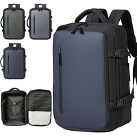 Nouveau sac à dos extensible de couleur unie, sac d'ordinateur multifonction, sac d'étudiant de grande capacité, personnalisable