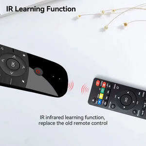 <span class=keywords><strong>Control</strong></span> Remoto Air Mouse Inalámbrico 2.4G Mini QWERTY con Aprendizaje IR, Antipérdida, Giroscopio de 6 Ejes, Compatible con Android, Windows, Mac, <span class=keywords><strong>Xbox</strong></span>, PS5, Linux, Raspbian - Product Image 6