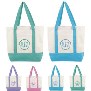 Borsa Shopper Grande Personalizzata <span class=keywords><strong>con</strong></span> Logo, Riutilizzabile, in Tela di Cotone Organico, Ricamata, <span class=keywords><strong>con</strong></span> Cerniera e Tasca - Product Image 2