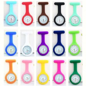 Reloj de Solapa para Médicos y Enfermeras, Personalizado, OEM, Blanco, Bonito, con Broche, Reloj de Silicona para Bolsillo de Pecho, para Enfermeras - Product Image 4