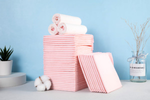 Vente en gros de tapis d'entraînement biodégradables pour chiens, absorbants pour l'urine, à prix abordable - Product Image 6