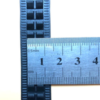 Accessoires de ceinture automatique Gina, rail à cliquet interne en plastique utilisé dans les ceintures à cliquet automatiques sans trous