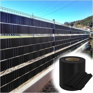 Strisce per Schermatura Privacy LIYUAN in <span class=keywords><strong>PVC</strong></span>, Pannelli per Privacy da Balcone, Pellicola per Recinzione con Clip per Giardino, Terrazza e Balcone - Product Image 2