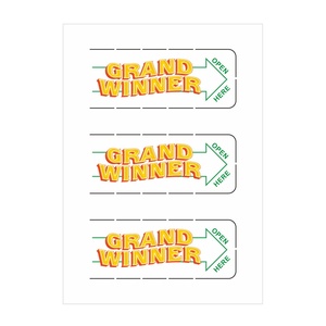 Boletos de Juego Instantáneos con Sistema de Apertura Rápida, Patrones Personalizados para Juegos de Casino, Muestras Gratuitas, 100% Confidenciales - Product Image 3