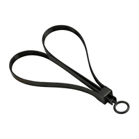 Attache-câble en nylon à anneau de traction autobloquant avec poignée pour scellé de sécurité d'extincteur, sangle robuste, vente en gros OEM