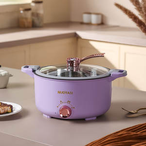 1000W 5L pentole a pressione elettriche di grande capacità cuociriso cucina in legno regalo pentola elettrica con vapore - Product Image 4