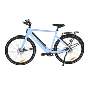 Vélo électrique Lofandi 3 vitesses avec moteur central intégré 700C, batterie intégrée 15Ah, transmission par courroie en carbone, affichage intégré - Product Image 2