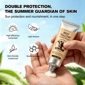 <span class=keywords><strong>Protector</strong></span> <span class=keywords><strong>Solar</strong></span> OEM Natural Coreano para el Cuidado de la Piel con Óxido de Zinc, Fórmula Resistente al Agua y No Grasa, con Sebo de Res, Protección UV, <span class=keywords><strong>Sin</strong></span> Residuos Blancos - Product Image 6