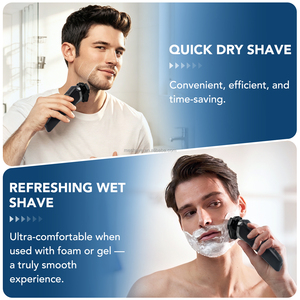 Têtes de rasage pour <span class=keywords><strong>Philips</strong></span> <span class=keywords><strong>Norelco</strong></span> SH71/52, séries 5000 et 7000, auto-affûtantes, remplace RQ12/70 et RQ12/60 - Product Image 6