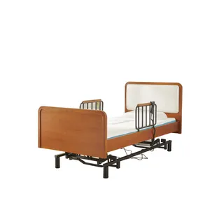 김 YA 차트 조정 가능한 환자 요양원 침대 고급 간호 침대 3 기능 전기 조정 가능한 가정 사용 관리 침대