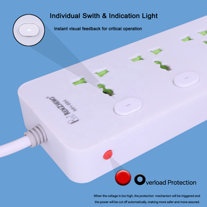 ปลั๊กพ่วงอเนกประสงค์ Renzheng 3 ช่อง USB พร้อมสวิตช์แยกอิสระ - Product Image 5