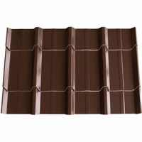 Tôle profilée 840 900 en acier coloré prélaqué, revêtement aluminium, haute résistance, dureté moyenne, conforme ASTM, durable pour
