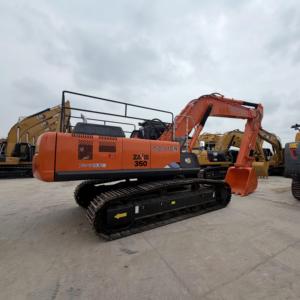 Excavatrice sur chenilles Hitachi ZX350 d'occasion, d'origine japonaise, 35 tonnes, en bon état, pour travaux miniers, de construction et de terrassement - Product Image 1