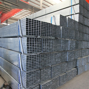 Tubería Rectangular Galvanizada de Hierro (GI) de Sección Hueca, Conduit EMT ERW 20x20 150x150 de Alta Calidad, Suministro Directo de Fábrica - Product Image 2