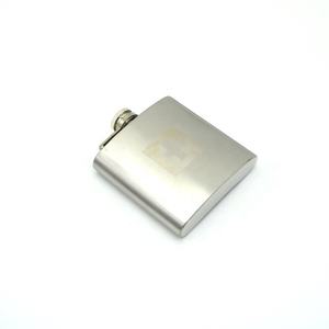 <strong>Cheap</strong> 5oz Personalized Yellow Laser Engraved Matte Brushed Finishing Stainless Steel Liquor Whiskey <strong>Alcohol</strong> Hip Flask - Product Image 3
