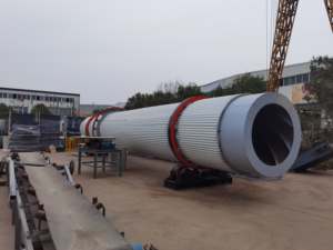 <b>Small</b> Industrial Rotary Drum Tumble <b>Dryer</b> Stainless Steel Electric Heating Gearbox Motor for Coal Slurry Sawdust Sand Drying - Product Image 2