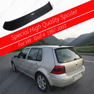 Aileron de coffre arrière en fibre de carbone Top Wing PP pour <span class=keywords><strong>Volkswagen</strong></span> <span class=keywords><strong>Golf</strong></span> 4 MK4 IV 1997-2003 - Product Image 1