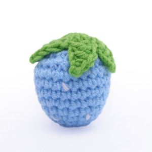 Colgante de fresa de ganchillo, adorno de fruta hecho a mano, ramo, producto terminado al por mayor, fresa rosa de ganchillo hecha a mano - Product Image 2