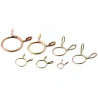 Collier de serrage à ressort double en acier inoxydable réglable de haute qualité pour usage automobile métrique et impérial