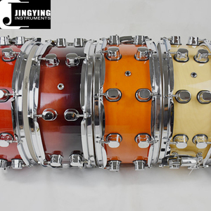 2024 Jingying Music Marching Snare Drums, prix <span class=keywords><strong>de</strong></span> gros haut <span class=keywords><strong>de</strong></span> gamme 14x5.5 pouces 9 couches Birch Lacquer Snare Drums - Product Image 6