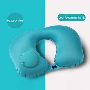 Le meilleur équipement de voyage gonflable portatif d'oreiller de cou en forme de U pour le <span class=keywords><strong>camping</strong></span> - Product Image 5