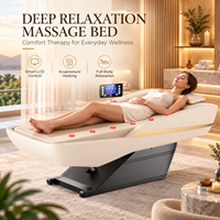 Table de massage en jade Zhipin, fabrication directe usine, OEM ODM, logo personnalisé, table de massage spa avec chauffage et acupression, approvisionnement en gros