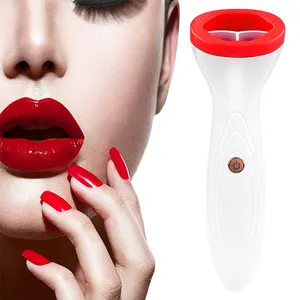 Wholesale Silicone Vibrating Lip Care Enhancement Sexy Bigger Electronic Lips Pump Machine Plumper Device Electric Lip Plumper