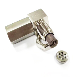 Nuevo Mini Convertidor Catalítico de Acero Inoxidable, Solución para Luz de Advertencia del Motor, Adaptador de Sensor de Oxígeno O2 para Tubo de Escape Posterior - Product Image 4