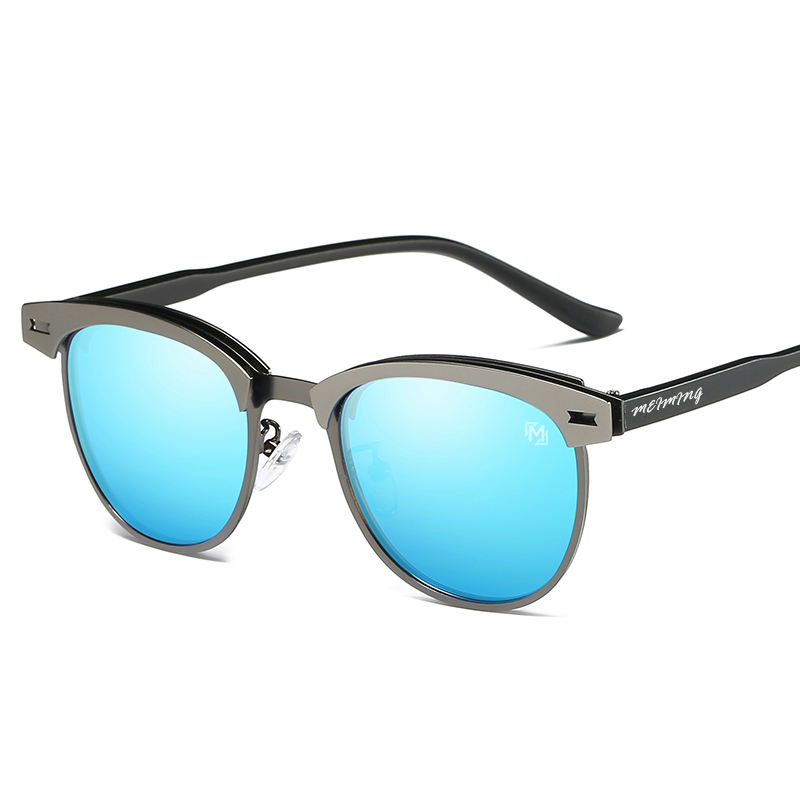 กันเมทัล/น้ำเงิน