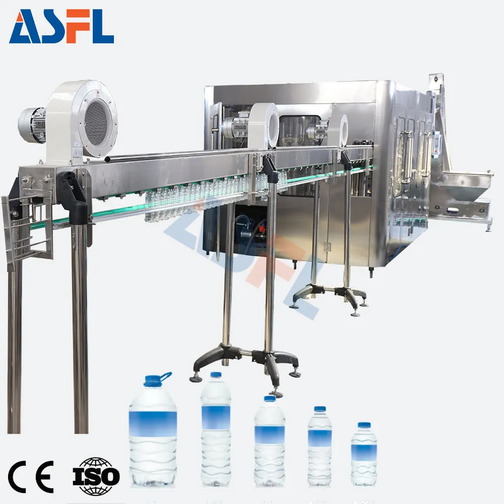 Linha de produção de água potável 250 ml máquina de engarrafamento de água mineral máquina de produção de água