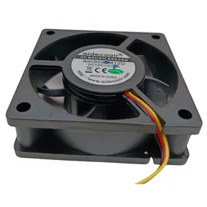 Aidecoolr kalite ai 60*60*20mm 5v 12v 24v 36v 25mm 30mm 40mm 50mm 60mm para pc DC sessiz eksenel fırçasız fan soğutucu