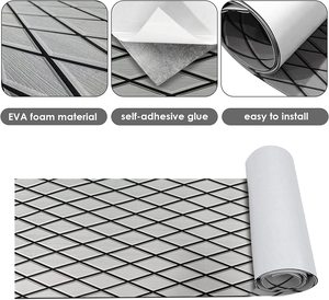 Revêtement de pont marin en mousse EVA Ocean, antidérapant, 6 mm, à clipser, écologique, imperméable, pour yacht, <span class=keywords><strong>jet</strong></span> <span class=keywords><strong>ski</strong></span>, plateforme - Product Image 5