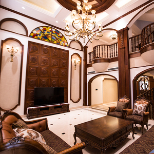 Libreria americana in legno massello/unità di visualizzazione in legno massello - Product Image 3