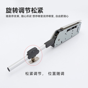 Over-the-<b>Door</b> Support Cabinet Buffer Damping Hydraulic Stopper Air Pressure Rod for Kitchen <b>Doors</b>-ABS Material Durable Easy - Product Image 2