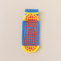 Chaussettes antidérapantes en coton avec logo personnalisé, design gratuit, pour trampoline, yoga, sol, pour femmes, hommes, enfants, MOQ 30