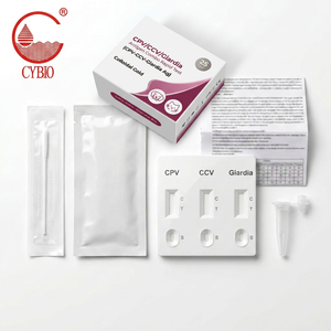 Kit Test Rapido Antigenico 3-in-1 CPV CCV <span class=keywords><strong>Giardia</strong></span>, Un Campione Fecale, Diagnosi Tripla della Diarrea, 10 Minuti, OEM ODM 1 o 25 Test - Product Image 5